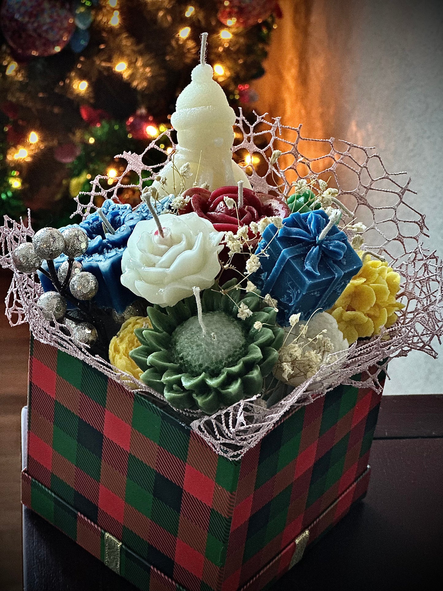 Holiday Candle Bouquet
