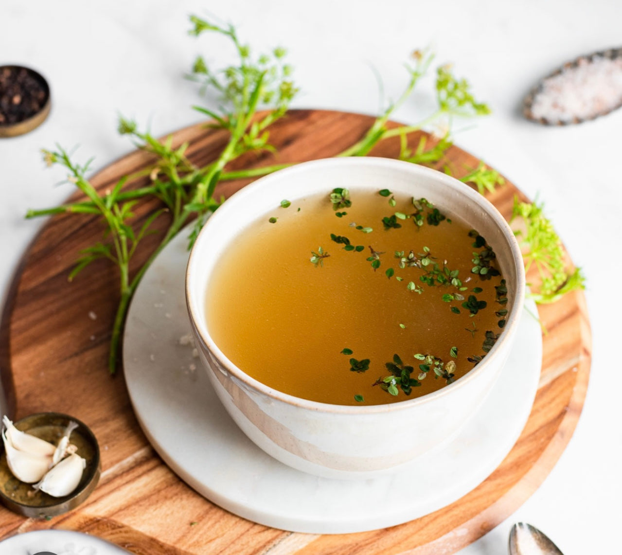 Goodbye Cold and Flu Chicken Bone Broth