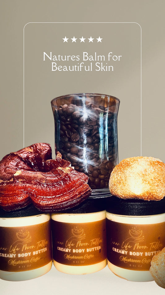 Lunar Life Moon Tallow Mushroom - Coffee Body Cream