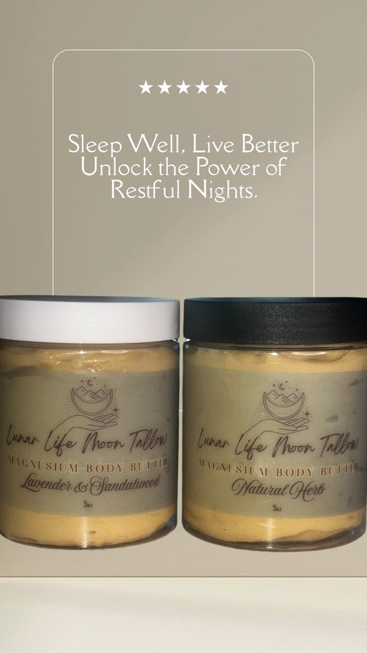 Lunar Life Moon Tallow Magnesium Body Butter
