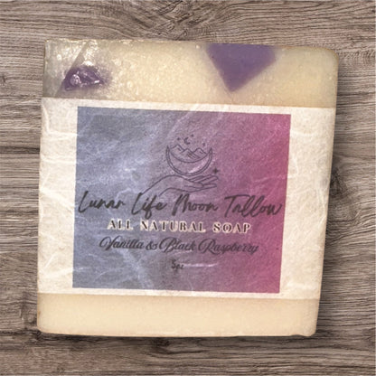 Vanilla and Black Raspberry All Natural Soap